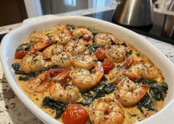 💥🍤 Alle lieben dieses Pfannengericht – cremige toskanische Garnelen