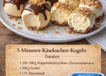 5-Minuten-Käsekuchen-Kugeln – pure Suchtgefahr
