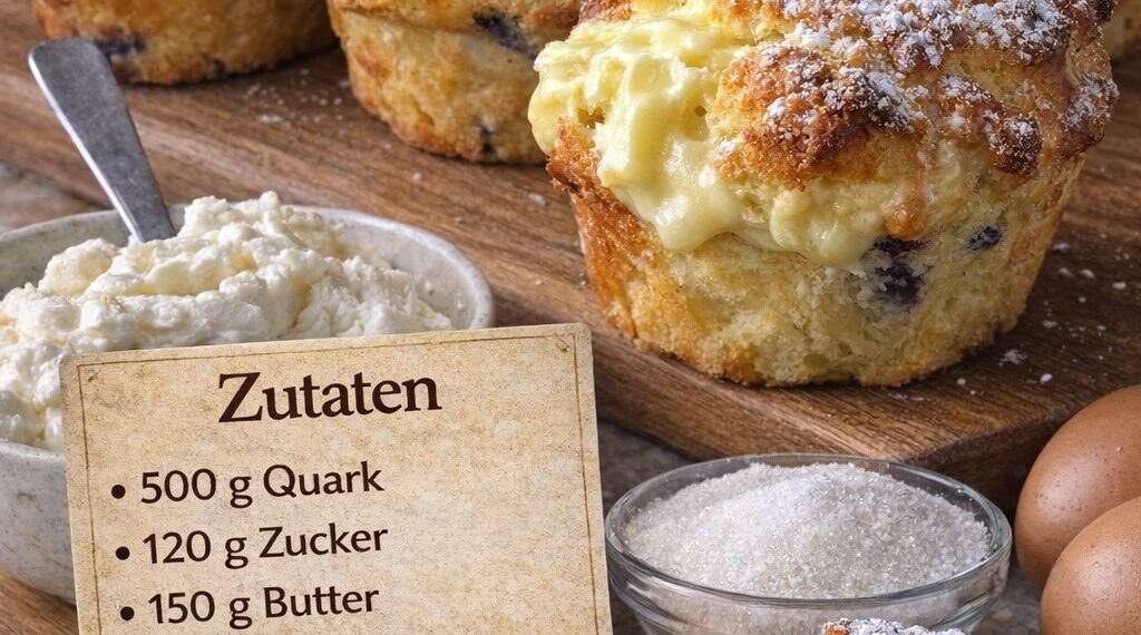 Diese Quark-Muffins waren diese Woche sofort weg – ich hab sie gleich nochmal gebacken