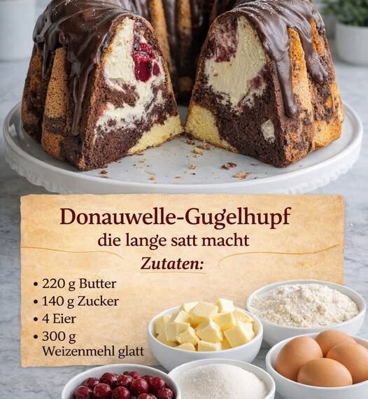 Donauwellen-Gugelhupf