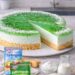 Erfrischende Waldmeister Philadelphia Torte