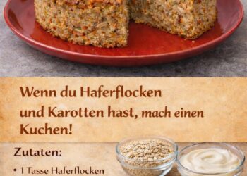 Haferflocken-Karotten-Kuchen