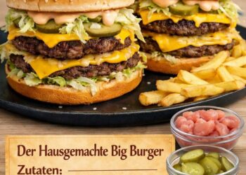 Hausgemachter Big Burger