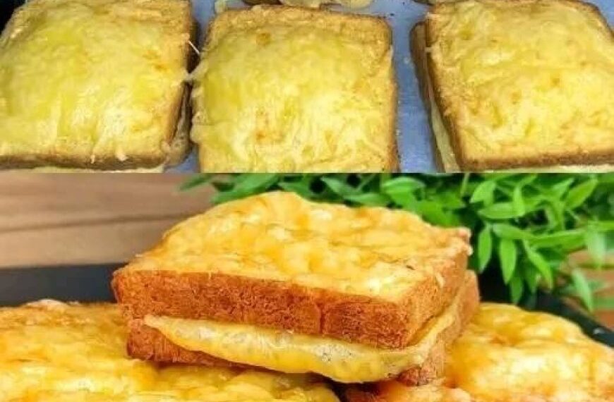 Käsetoast aus der Heißluftfritteuse