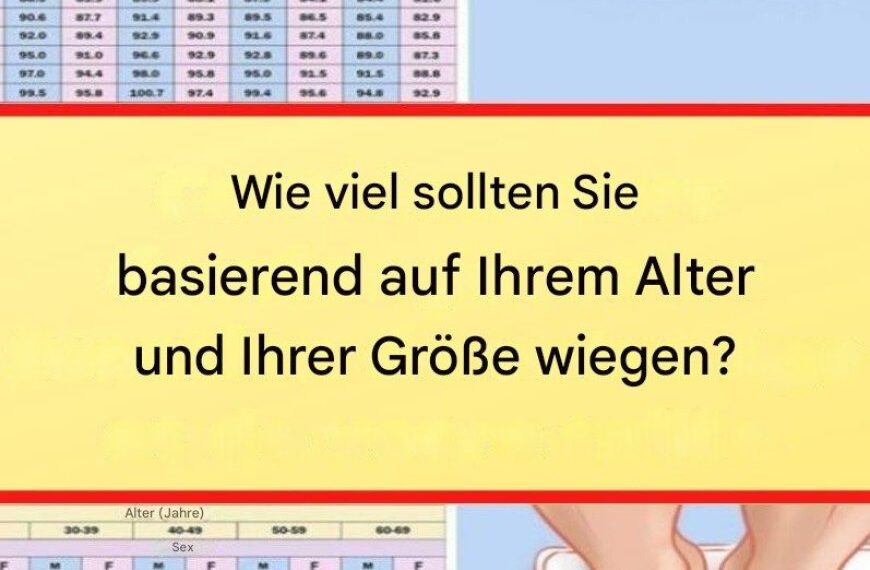 Natürlich! Das „ideale“ Gewicht variiert je nach verschiedenen Faktoren