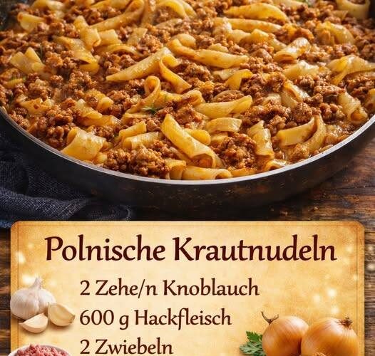 Polnisches Krautnudeln