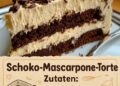 Schoko-Mascarpone-Torte – Elegant, Cremig & Unwiderstehlich