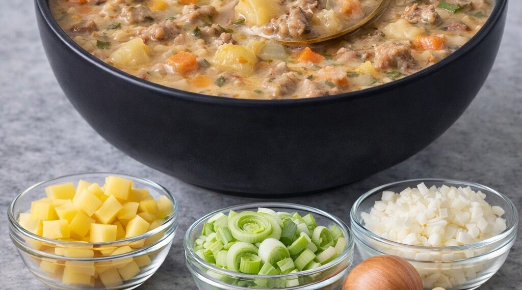 Winterliche Kartoffelsuppe