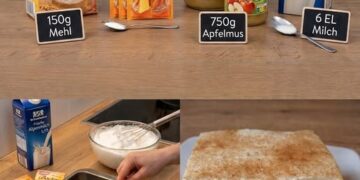 Apfelmus-Kuchen – einfach unwiderstehlich lecker