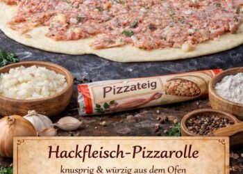 Hackfleischrolle aus dem Ofen