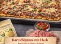 Kartoffelpizza mit Hackfleisch – herzhaft, knusprig & genial