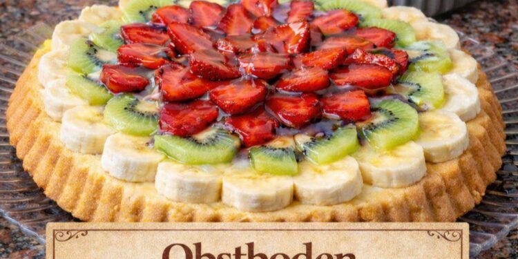 Obstboden mit Tortenguss – fruchtig, frisch & schnell