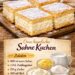 Omas zarter Sahne-Kuchen