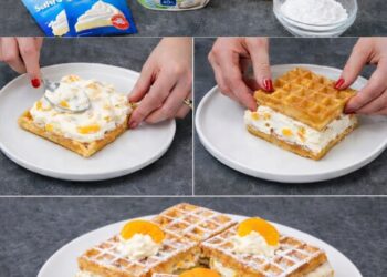 Waffelkuchen ohne Backen