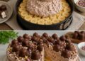 Schaumkuss-Torte mit Bananen