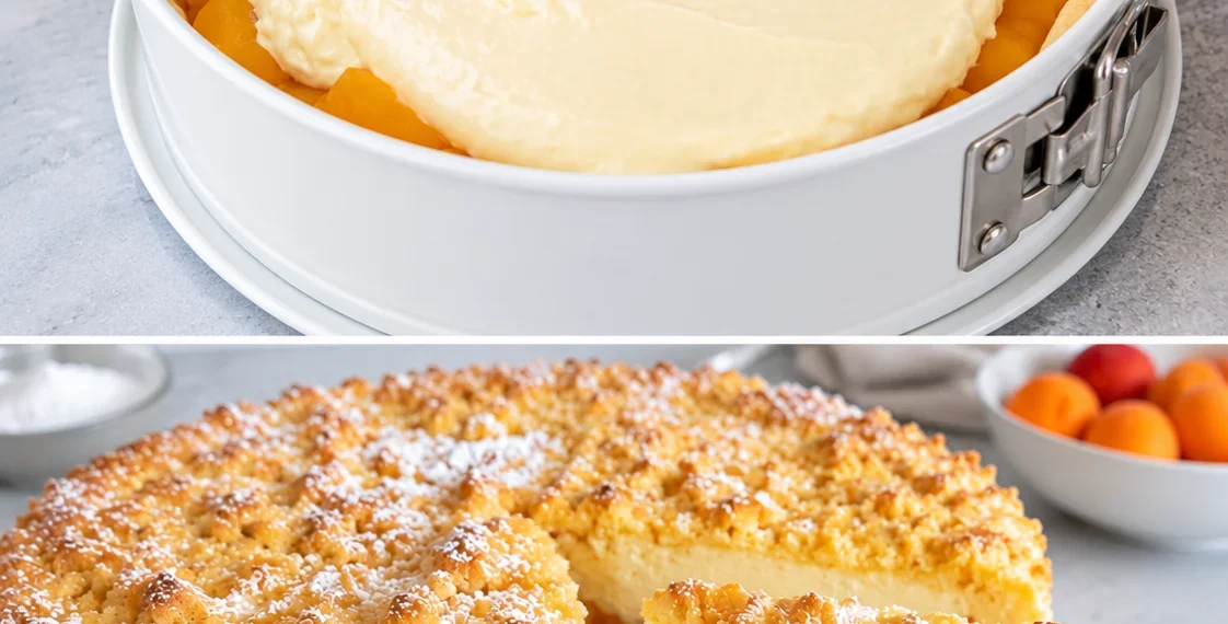Fruchtiger Kuchen mit knusprigen Streuseln