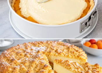 Fruchtiger Kuchen mit knusprigen Streuseln