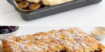 Zwetschgen-Sandkuchen mit mandeliger Note