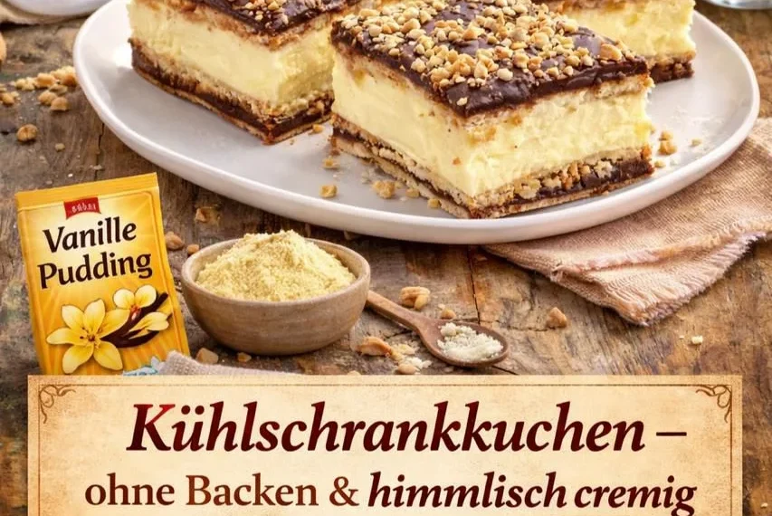 Blitz-Kühlschrankkuchen in 15 Minuten – ohne Backen & herrlich cremig