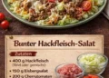Bunter Hackfleisch-Salat für jede Gelegenheit