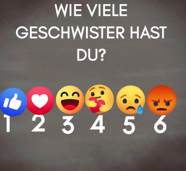 Wie viele Geschwister hast du?