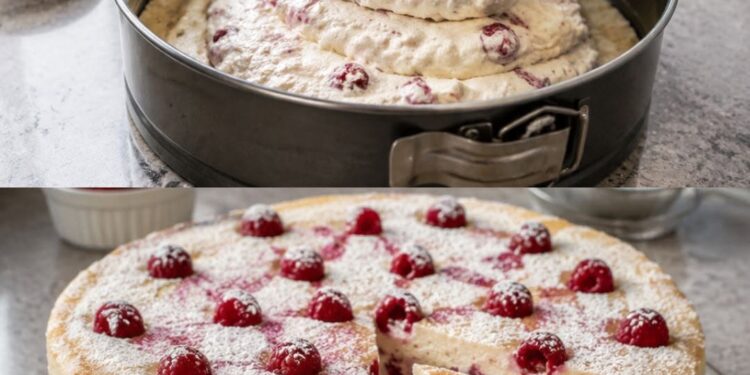 Himbeerkäsekuchen