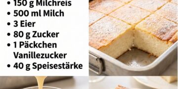 Milchreiskuchen