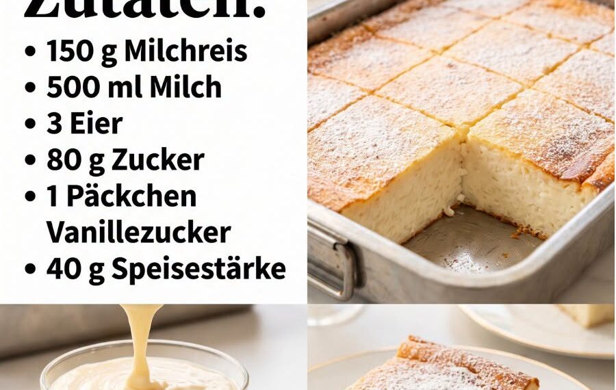 Milchreiskuchen