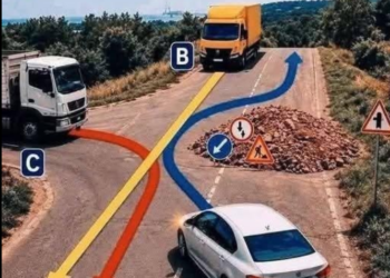 Wer fährt zuerst? Testen Sie Ihr Wissen über die Straßenverkehrsordnung! Auf den ersten Blick scheint diese Situation einfach.