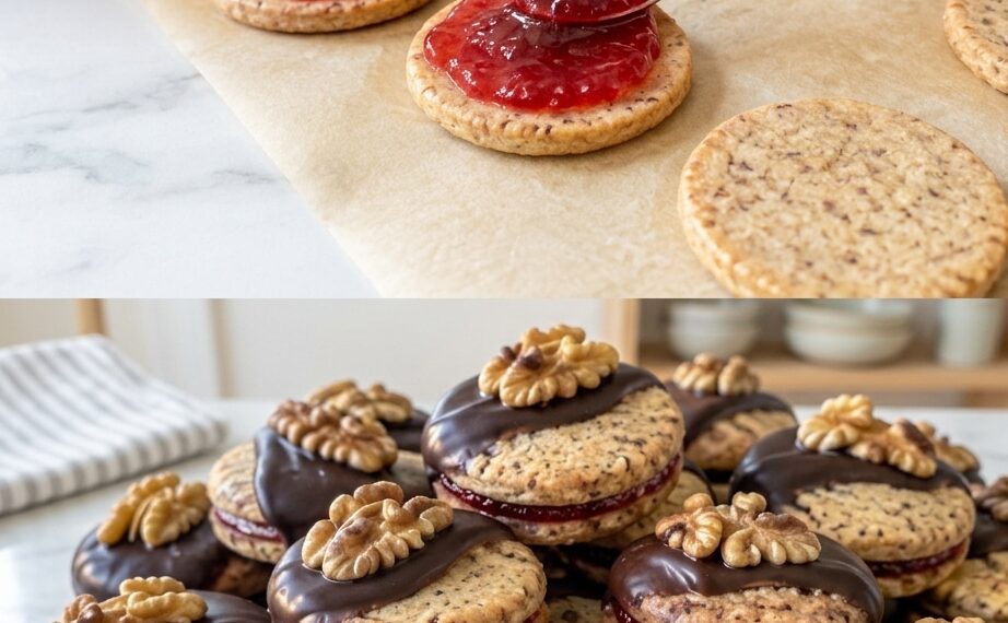 Linzer Nussplätzchen