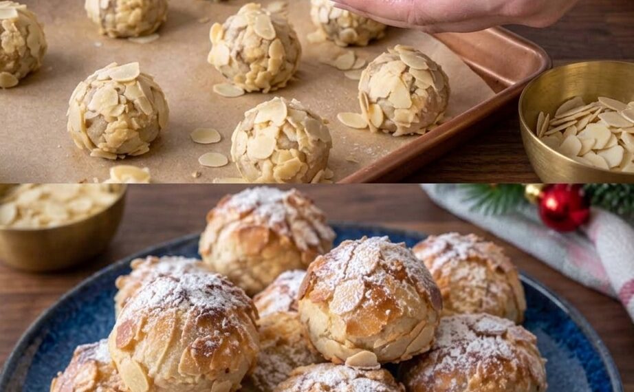 Marzipan-Mandel-Kugeln