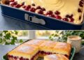 Kirschkuchen mit Eierschecke