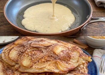Apfelpfannkuchen mit Liebe