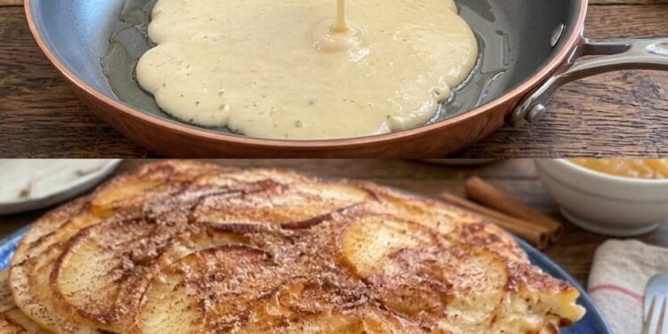 Apfelpfannkuchen mit Liebe