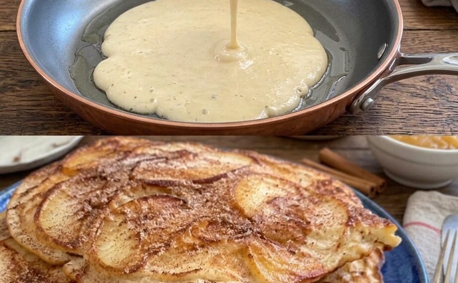 Apfelpfannkuchen mit Liebe