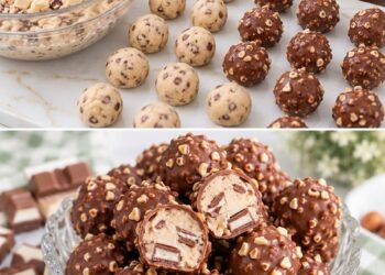 Kinder-Riegel-Kugeln – cremig, knusprig & ohne Backen