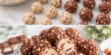 Kinder-Riegel-Kugeln – cremig, knusprig & ohne Backen