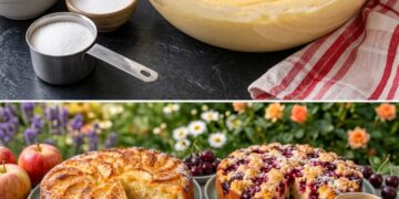 1 Grundteig – 3 verschiedene Kuchen