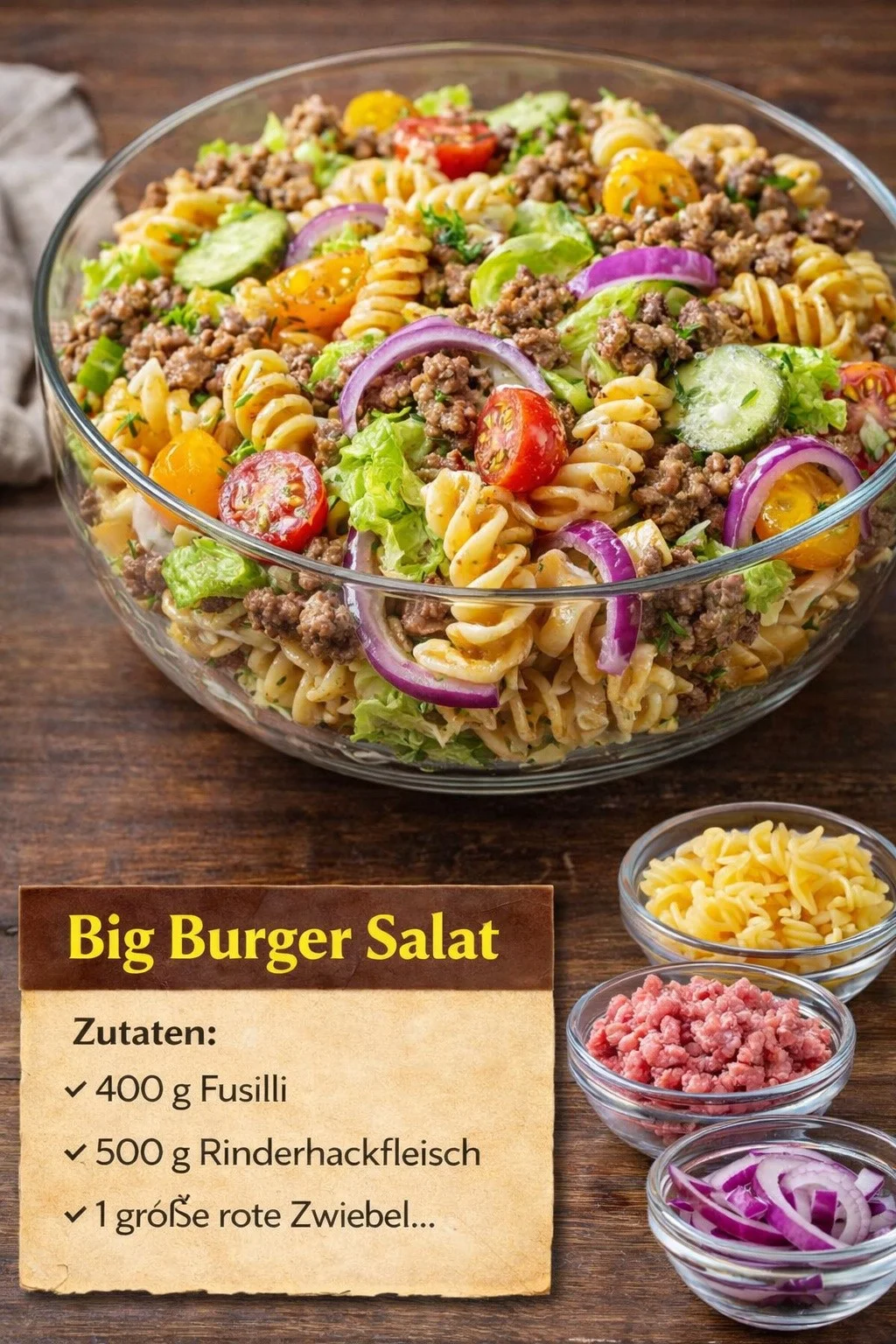 Big Burger Salat – saftig, würzig & einfach unwiderstehlich