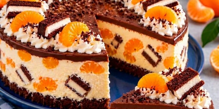 Milch-Schnitte Mandarinen-Quark-Torte