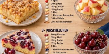 4 einfache Obstkuchen wie bei Oma
