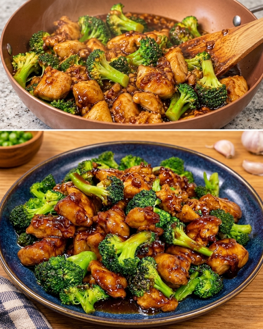 Asiatisches Brokkoli-Hähnchen