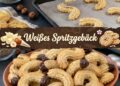 Weißes Spritzgebäck