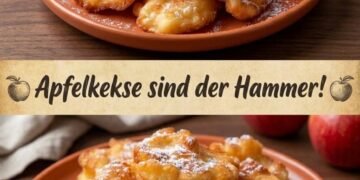 15-Minuten-Apfelkekse aus der Pfanne