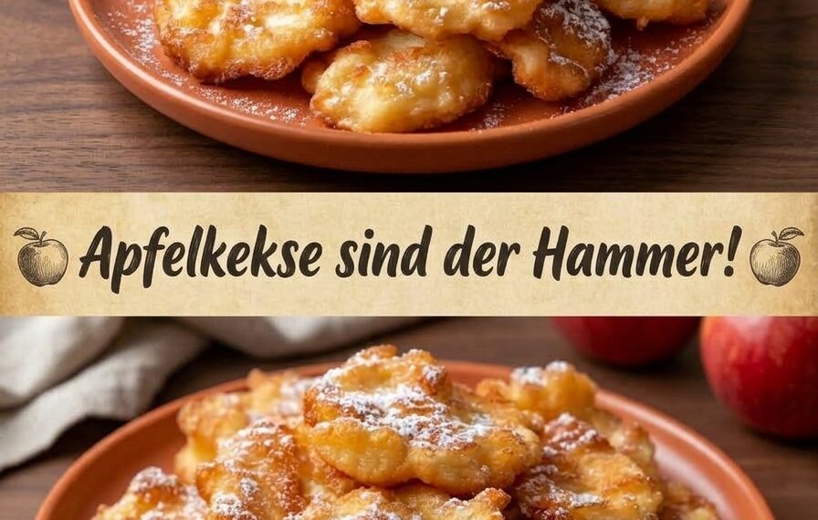 15-Minuten-Apfelkekse aus der Pfanne