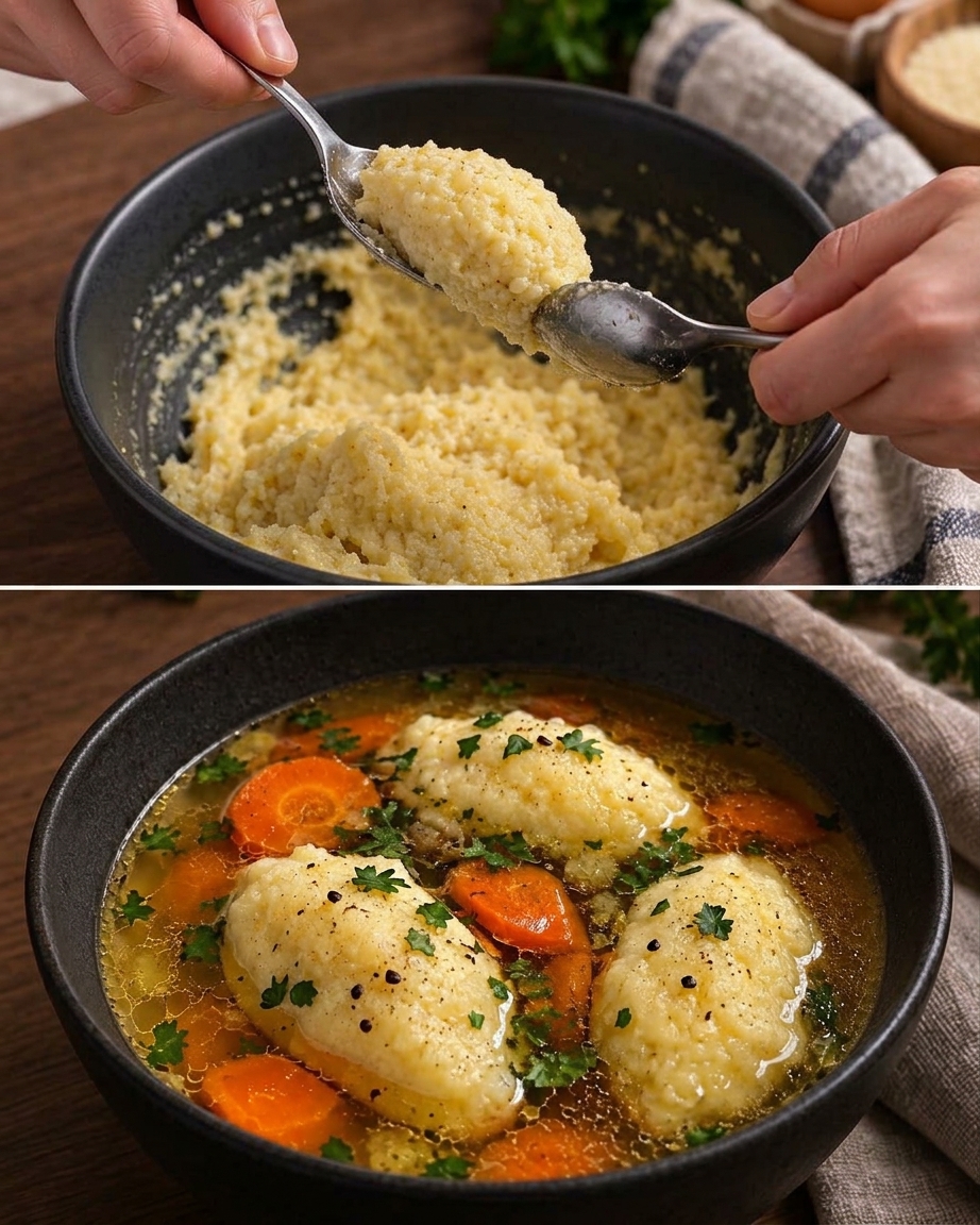 Omas Grießnockerlsuppe