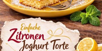 Zitronen-Joghurt-Torte – cremig, frisch und ganz ohne Backen